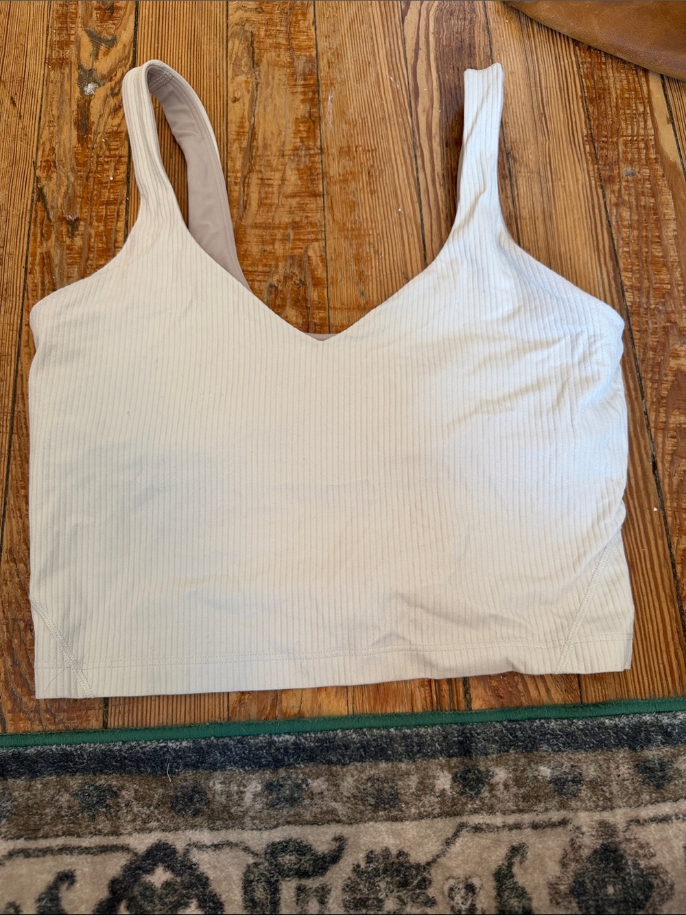 Lululemon Align Ribbed Top - Cream
